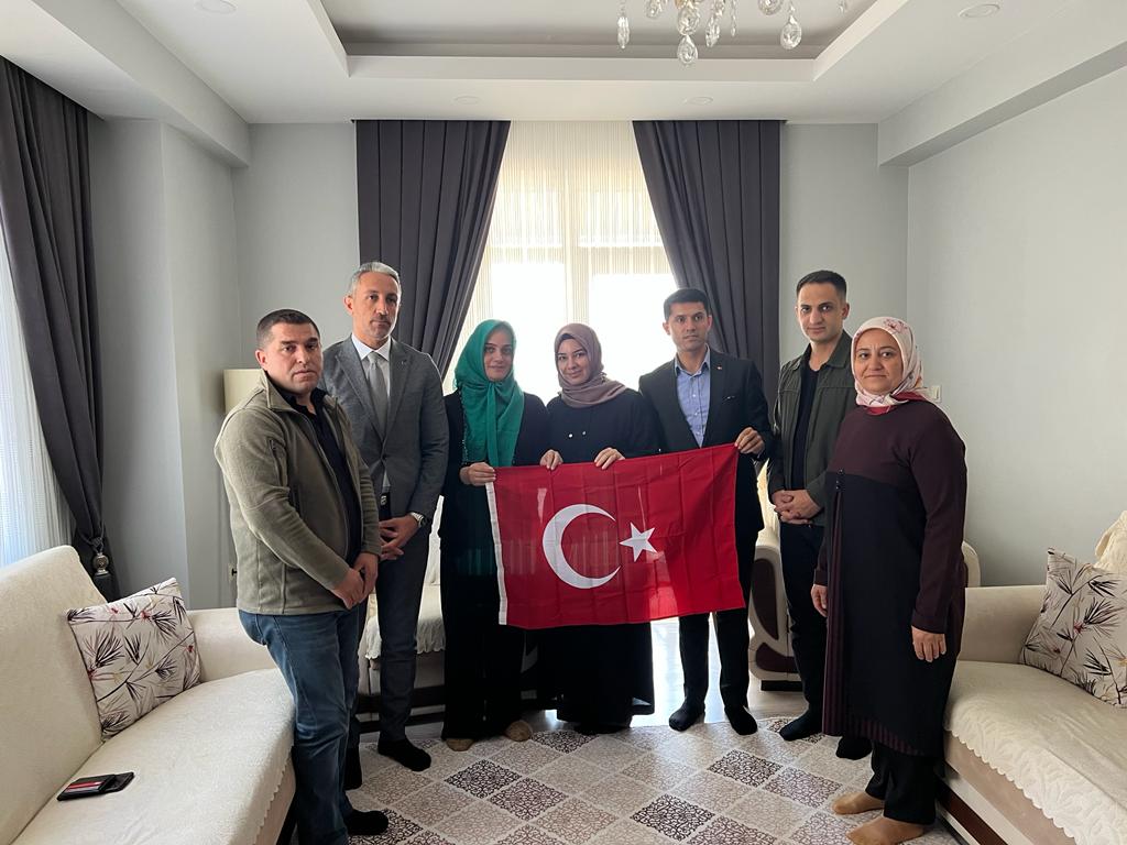 ŞEHİT AİLELERİNİ ZİYARET ETTİK