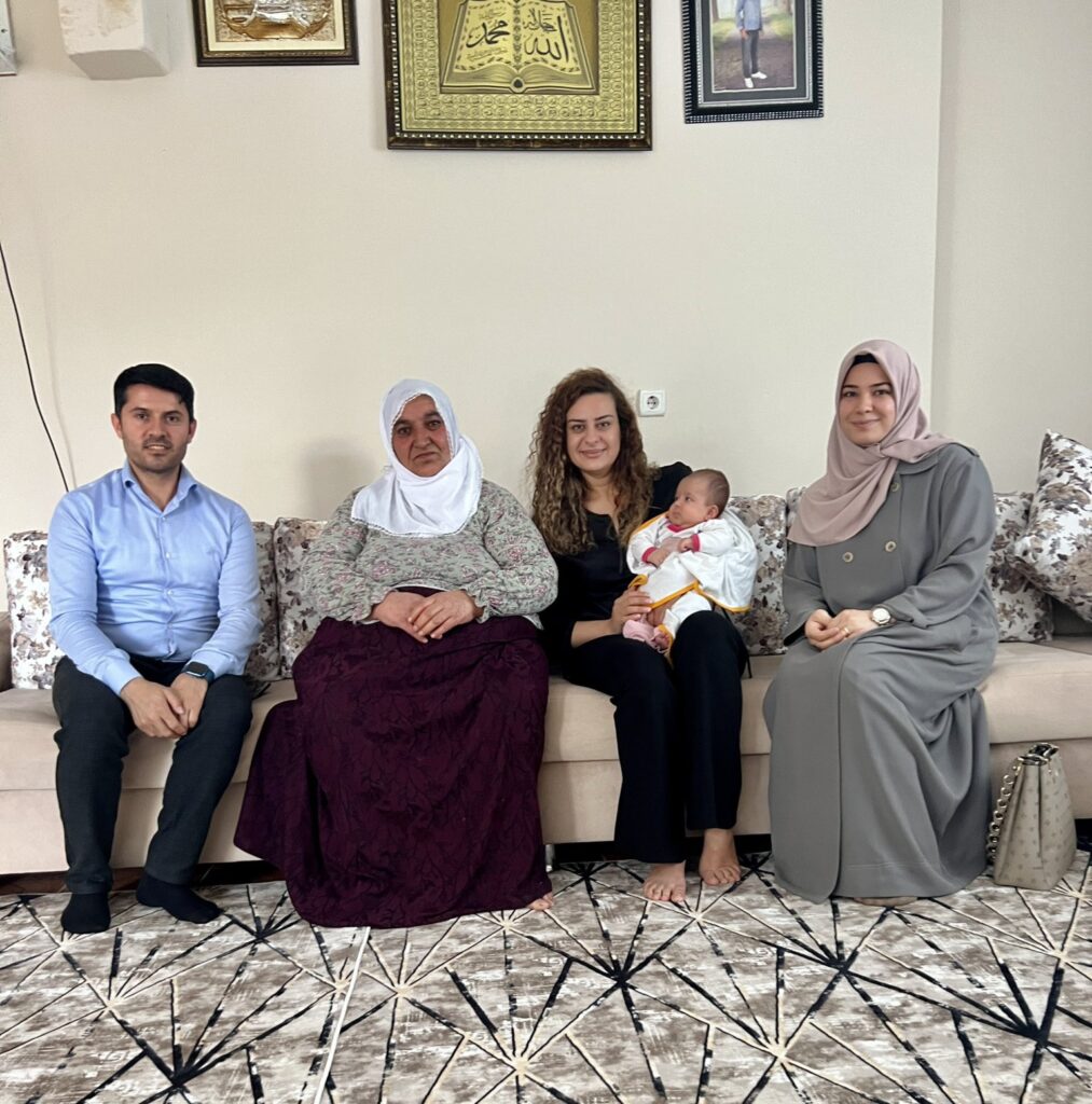 ŞEHİT ANNE VE KIZINI ZİYARET ETTİK