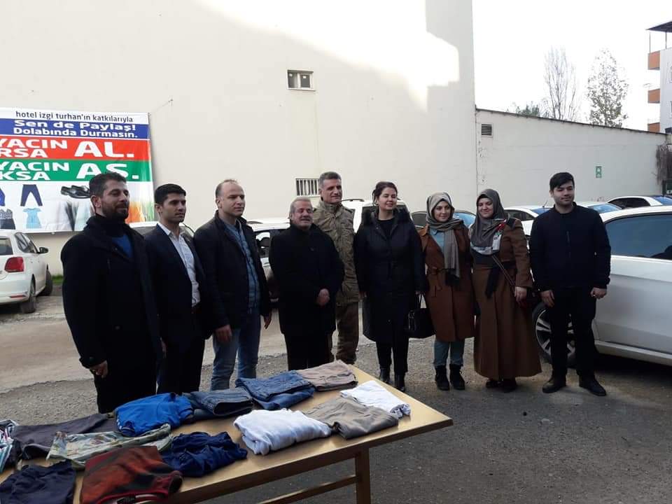 Askıda Kıyafet Kampanyamıza İl Jandarma Komutanımızın Ziyaretin