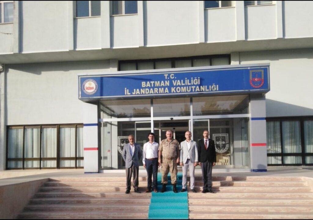 BATMAN İL JANDARMA KOMUTANI KIDEMLİ ALBAY İSA ÇAKMAK’I ZİYARET ETTİK