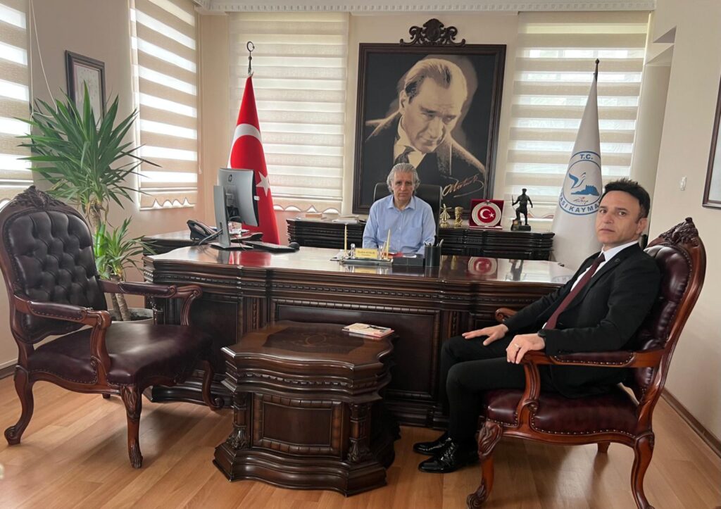Kuşadası Kaymakamı Sayın İbrahim KEKLİK’i ziyaretimiz.