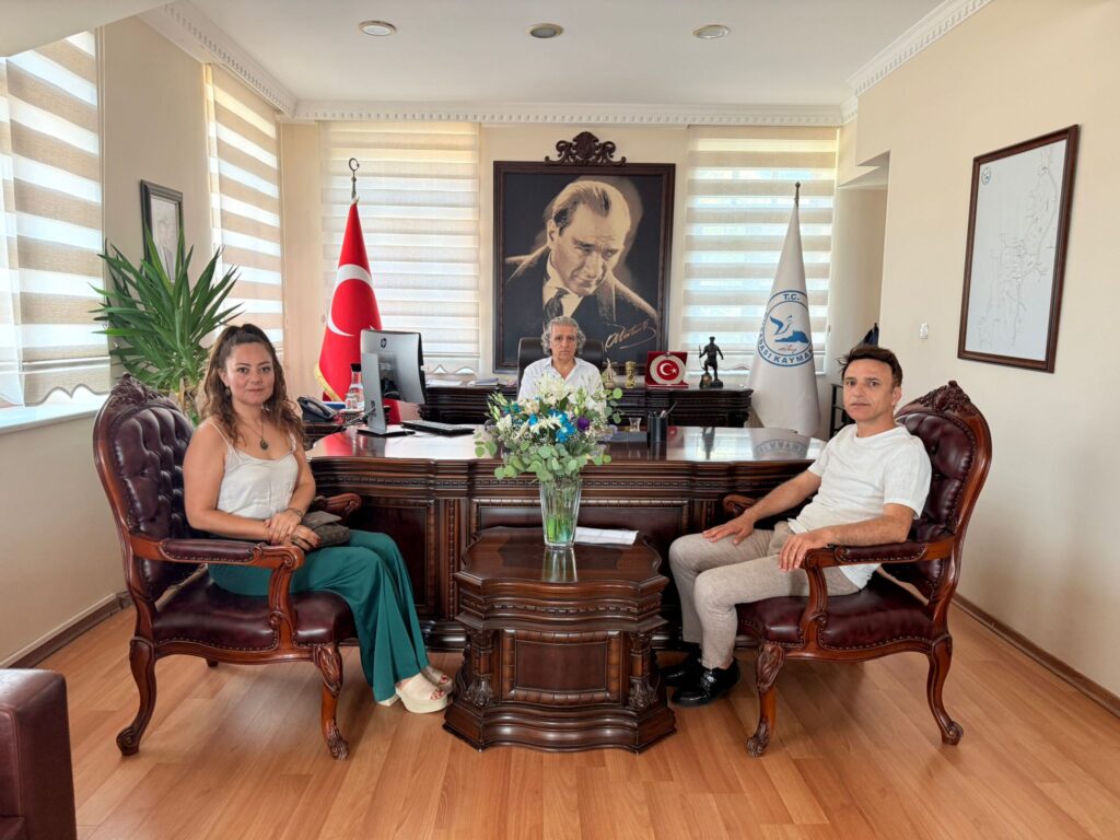 KUŞADASI KAYMAKAMI SAYIN İBRAHİM KEKLİK’İ ZİYARETİMİZ.