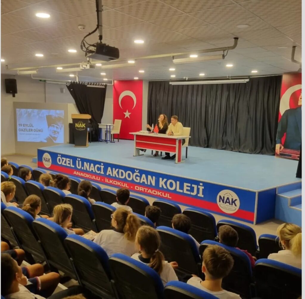 NACİ AKDOĞAN KOLEJİNDE SÖYLEŞİMİZ